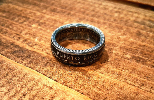 Silver Quarter rings
